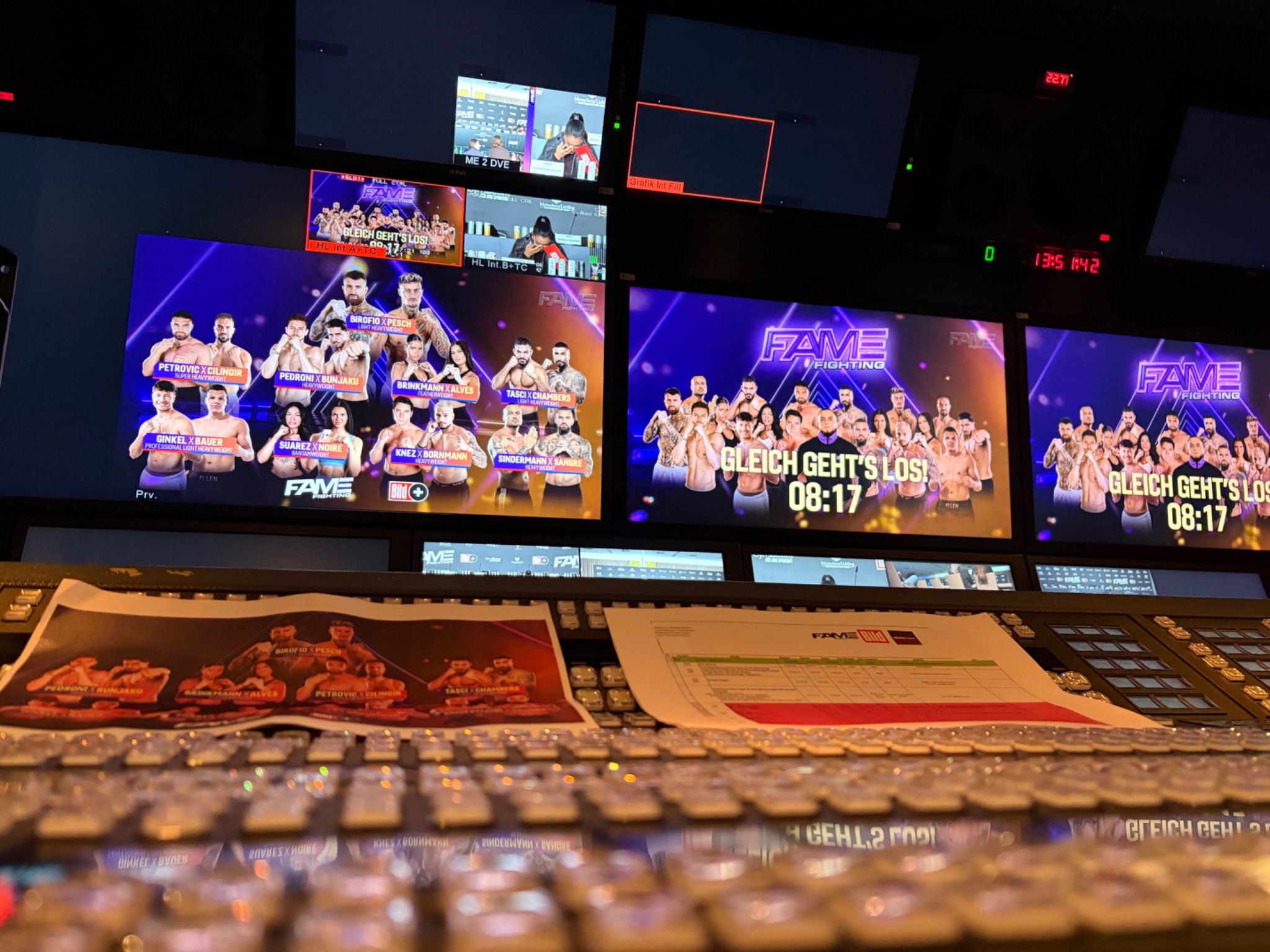 Einblick in Philipps Live- und TV-Produktionen