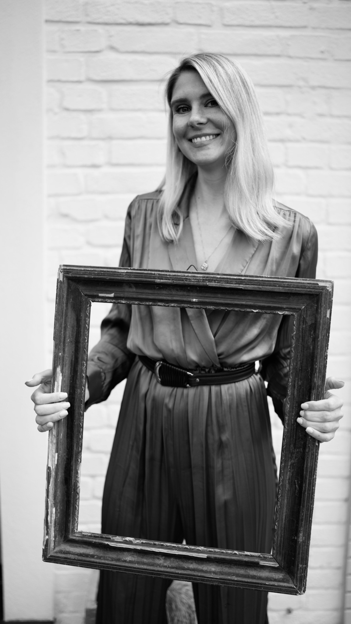 Portrait mit Rahmen